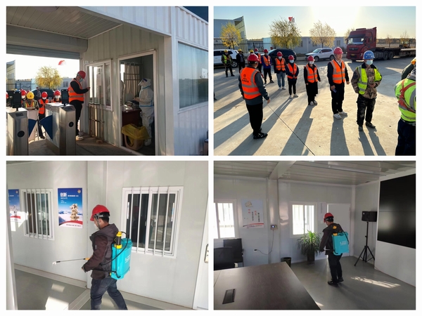 陜煤建設(shè)直屬第七項(xiàng)目部:防疫不放松 建設(shè)不停步