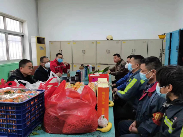 陜煤建設(shè)機(jī)電安裝公司新春走基層 慰問(wèn)暖人心