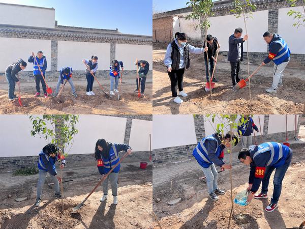 陜煤建設(shè)韓城分公司土建四項(xiàng)目部：栽種綠色希望，不負(fù)青春時(shí)光