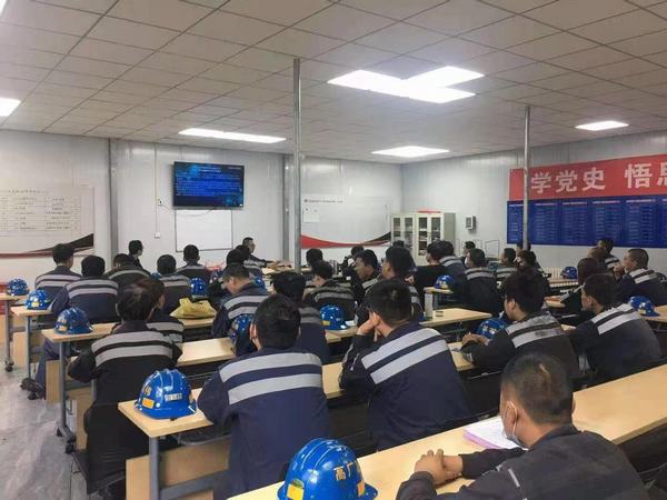 陜煤建設洗選煤運營公司紅柳林洗煤廠項目部：嚴抓細管守紅線 筑牢安全“銅墻鐵壁”