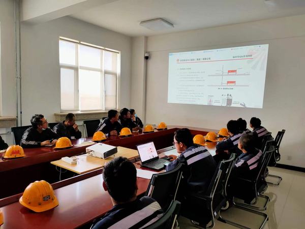 陜煤建設(shè)洗選煤運營公司神渭首端運營項目部：人人講安全，事事要安全