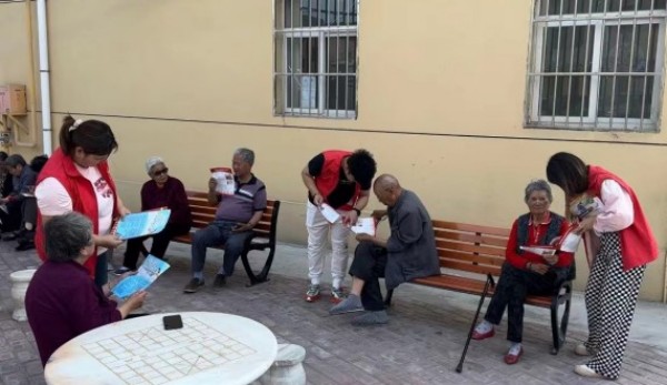 陜煤建設(shè)機電安裝公司：開展應(yīng)急科普進社區(qū)宣傳活動