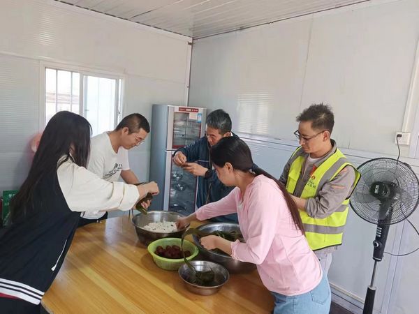 陜煤建設(shè)天工公司土建二部:一“粽”濃情,一“粽”鄉(xiāng)愁