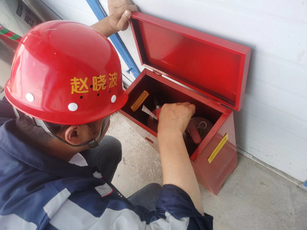 陜煤建設(shè)機(jī)電安裝公司:筑牢燃?xì)獍踩谰€,擰緊消防“安全閥”