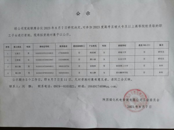 您有一筆助學(xué)金,請(qǐng)查收!