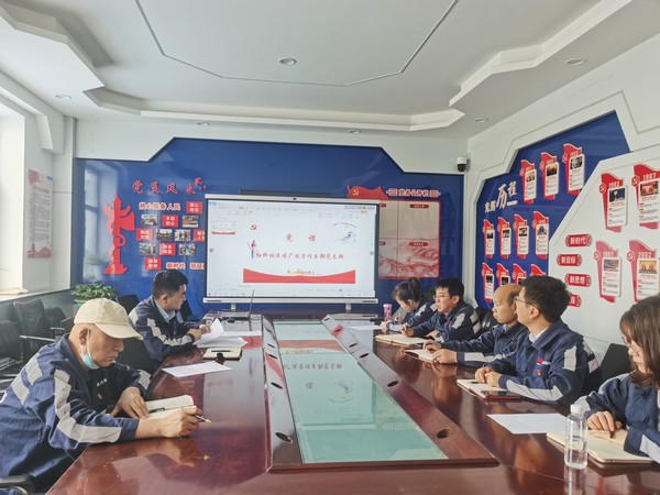 陜煤建設(shè)洗選煤運(yùn)營公司紅柳林洗煤廠項(xiàng)目部黨支部: 嚴(yán)把廉潔“總開關(guān)” 風(fēng)清氣正迎“雙節(jié)”