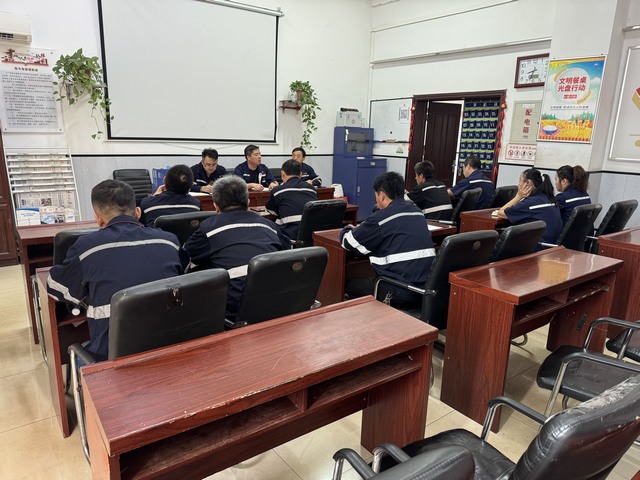 陜煤建設(shè)洗選煤運(yùn)營公司澄合山陽運(yùn)營項(xiàng)目部:節(jié)前亮劍行動(dòng),安全防線再加固