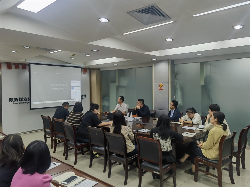 陜煤建設路橋分公司全力以赴，多策并用筑牢消防安全“長城”