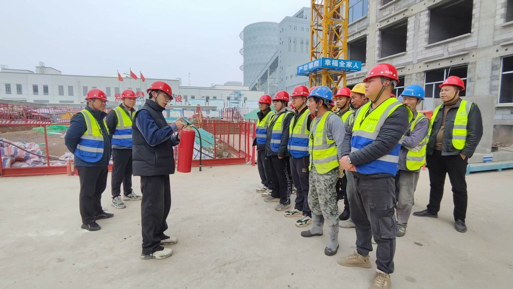 陜煤建設(shè)渭南分公司第七項目部:安全百日行 我們在行動