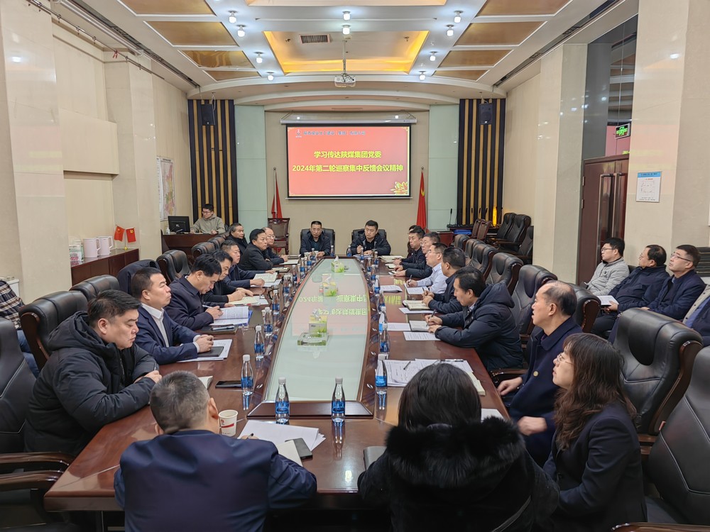 陜煤建設(shè)傳達(dá)學(xué)習(xí)陜煤集團(tuán)2024年第二輪巡察集中反饋會議精神