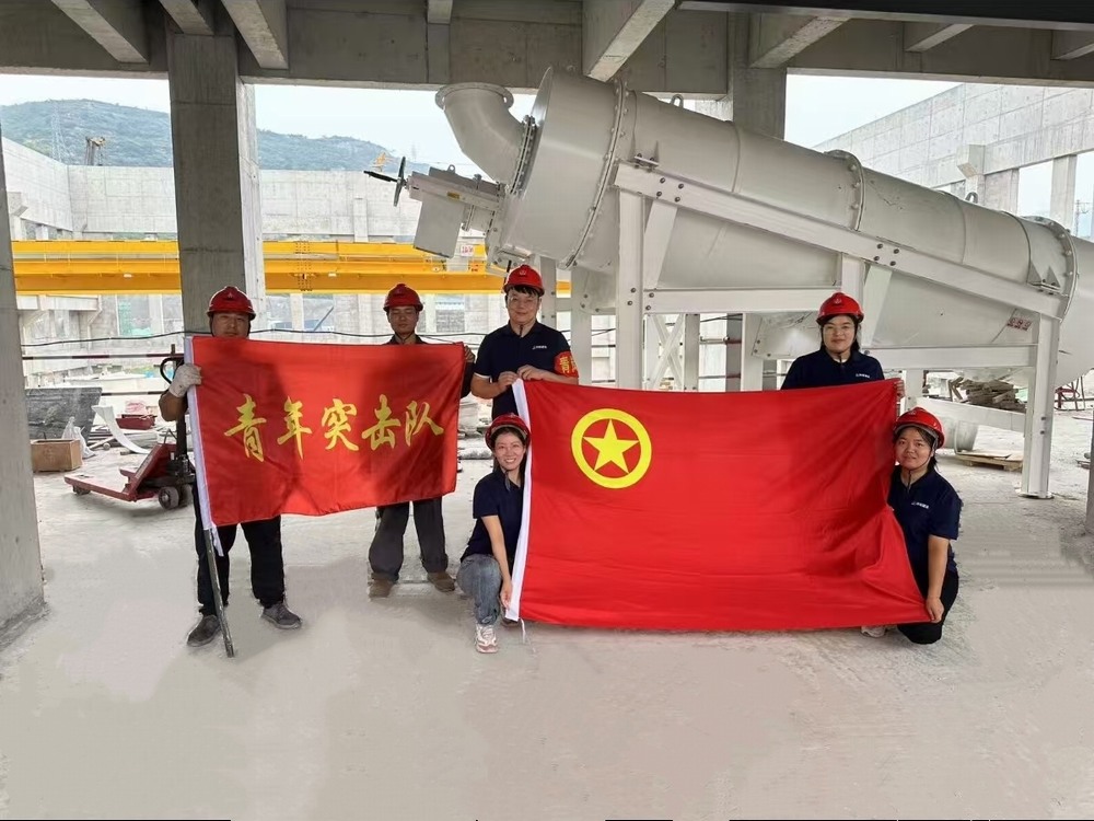 陜煤建設韓城分公司安裝六項目部:青春奮進正當時 攻堅一線顯擔當