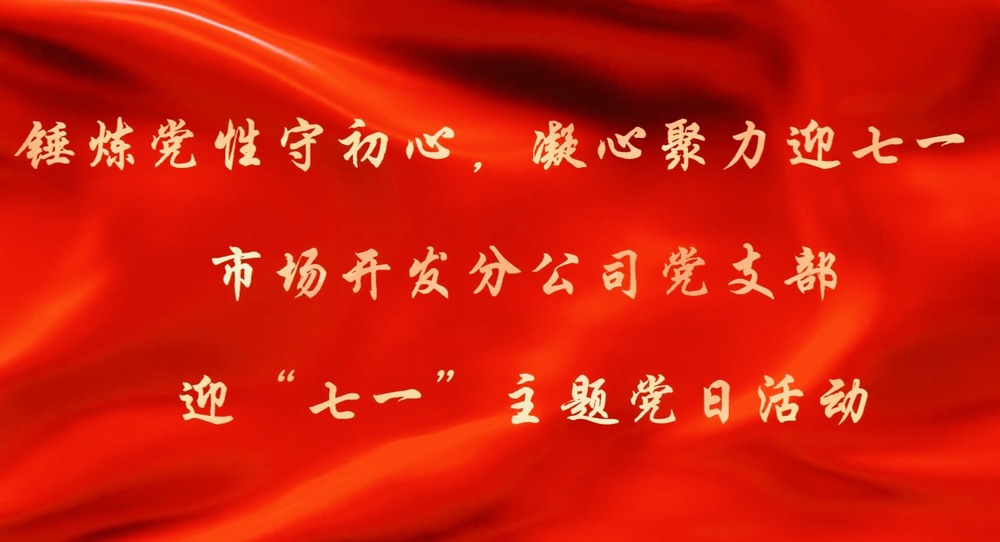陜煤建設(shè)市場(chǎng)開(kāi)發(fā)分公司：錘煉黨性守初心 凝心聚力迎七一
