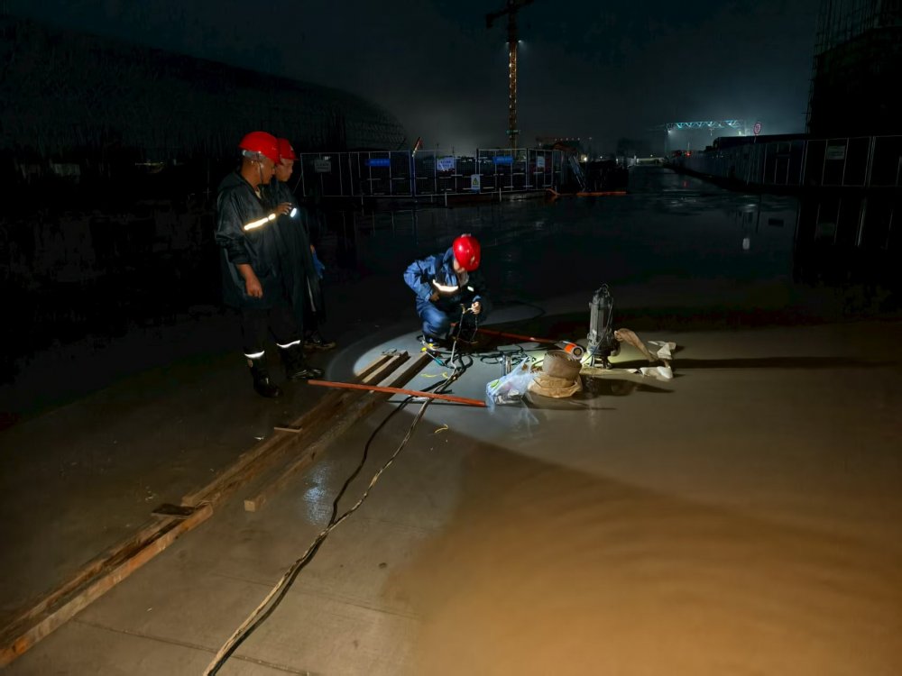 陜煤建設韓城分公司土建四項目部:風雨無阻趕工期 晝夜奮戰(zhàn)顯擔當