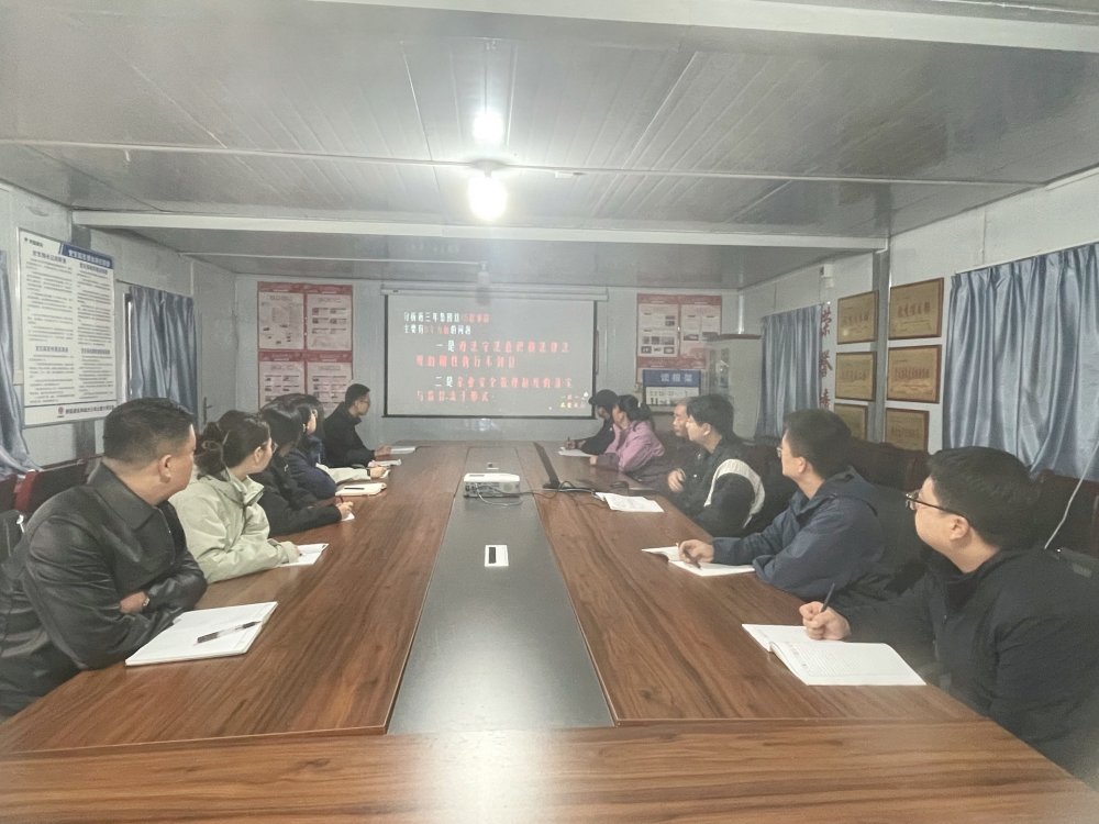 陜煤建設(shè)韓城分公司土建六項目部：以“演”筑防，以“查”除患，推進消防安全工作走深走實